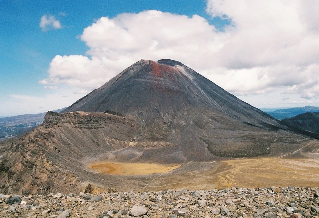 Mount Ngauruhoe from the Tongariro Crossing