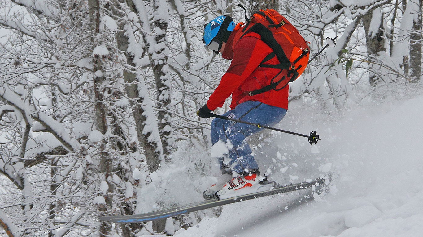 Kamui backcountry skiing