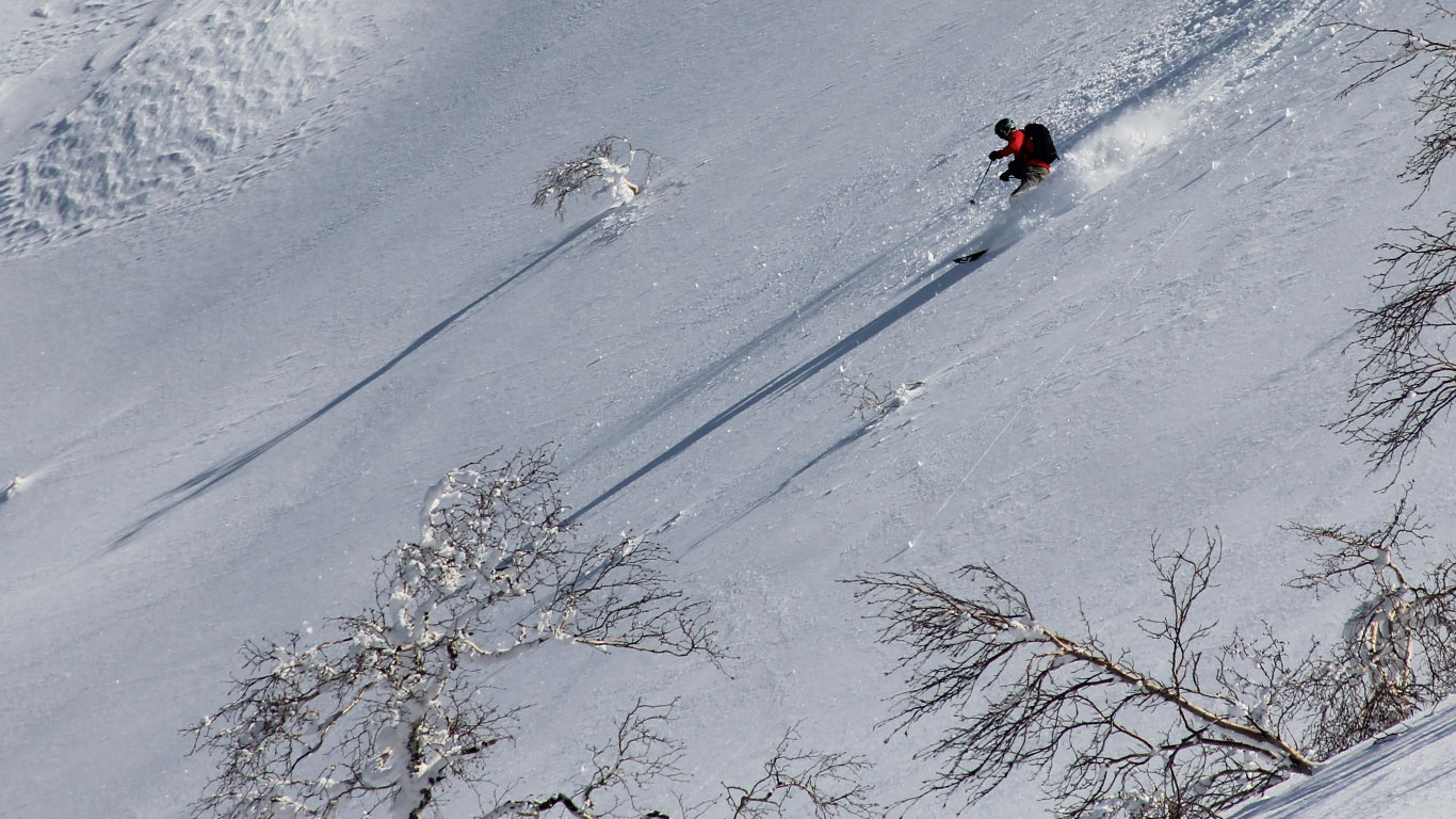 Tokachi Backcountry skiing