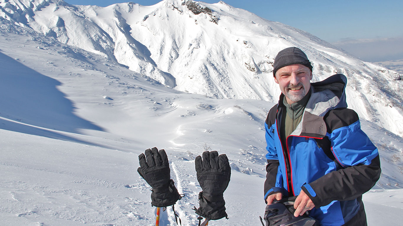 Backcountry ski Tokachi