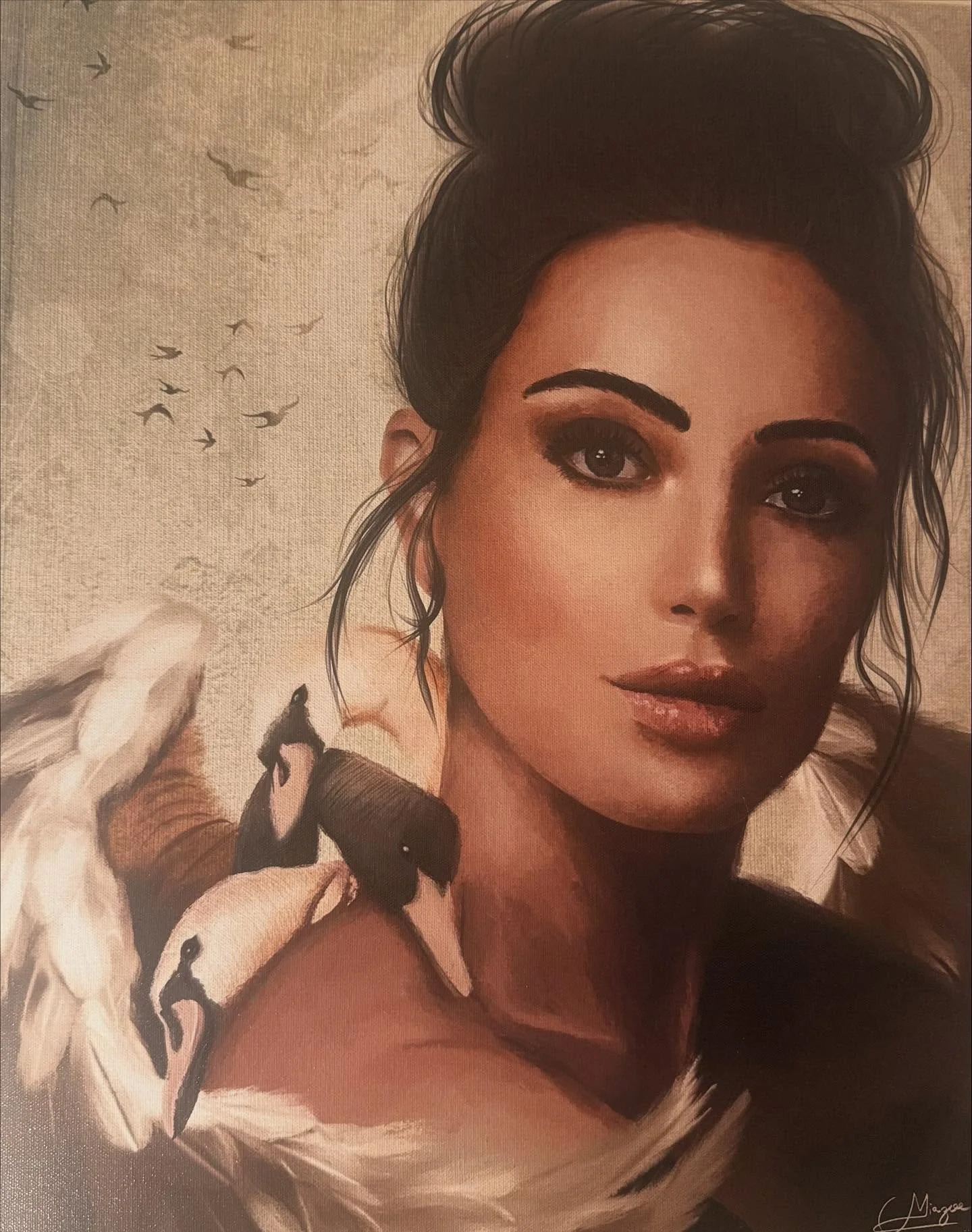 To be seen through an artist&rsquo;s eyes is a rare gift. 

They capture the spaces between breath and thought, and through their gaze, the unseen becomes visible. 

Through light and shadow, they trace what cannot be spoken - the silent truth of bei