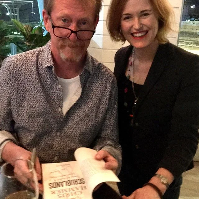 This week I got watch my fab bookclub mate @rachaeljohnsauthor chat to Chris Hammer about his new release, Silver! I can&rsquo;t wait to read it - and I picked up a copy of Scrublands while I was there. Christmas shopping has begun... #crimefiction #