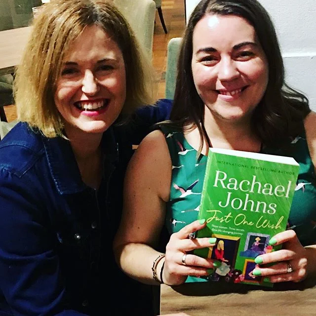 Congratulations @rachaeljohnsauthor ! Just One Wish is launched - and it&rsquo;s a cracker! Can&rsquo;t wait to chat about it in bookclub.😁🥂