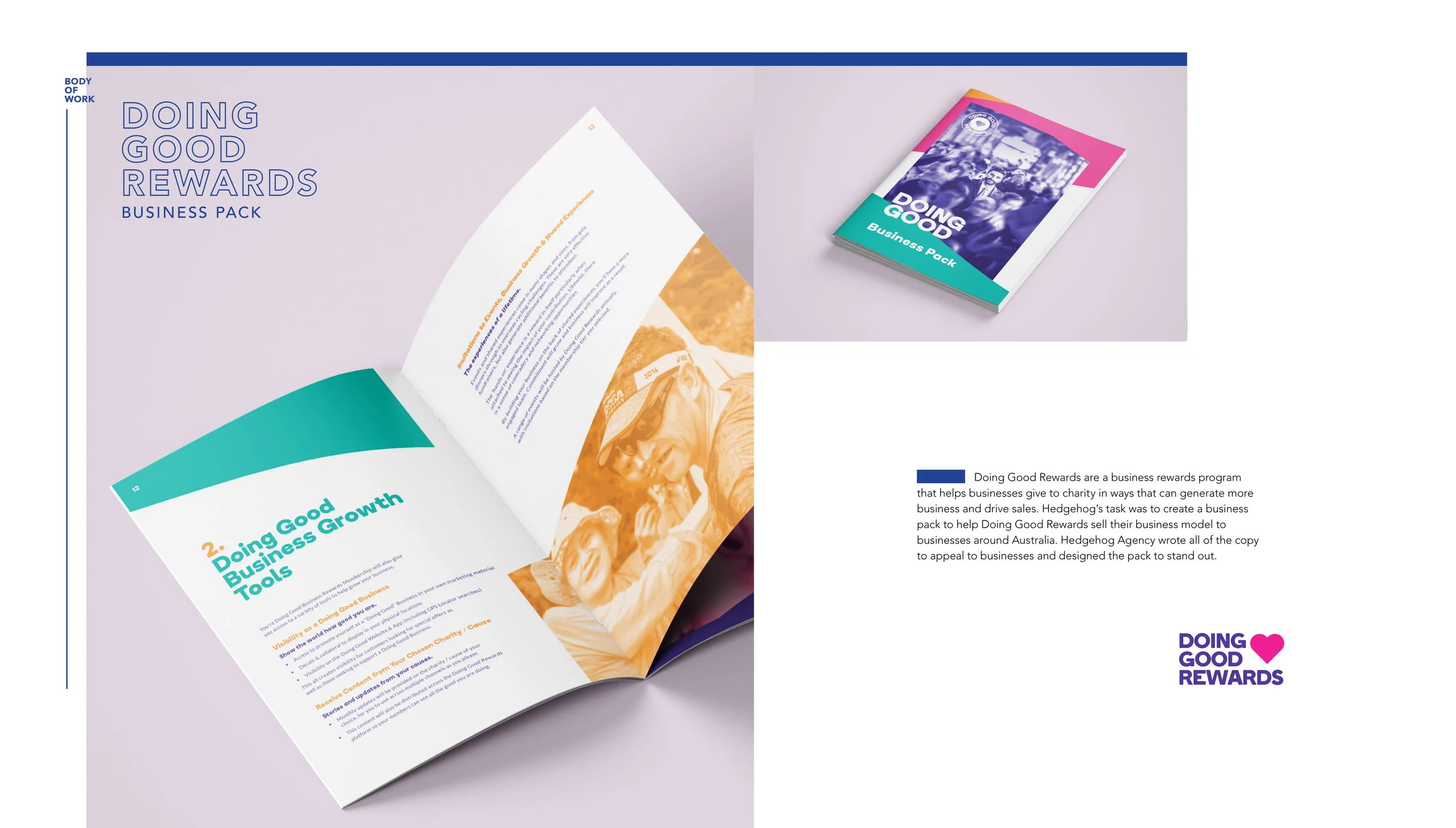   Click here to view the DGR Business Pack  