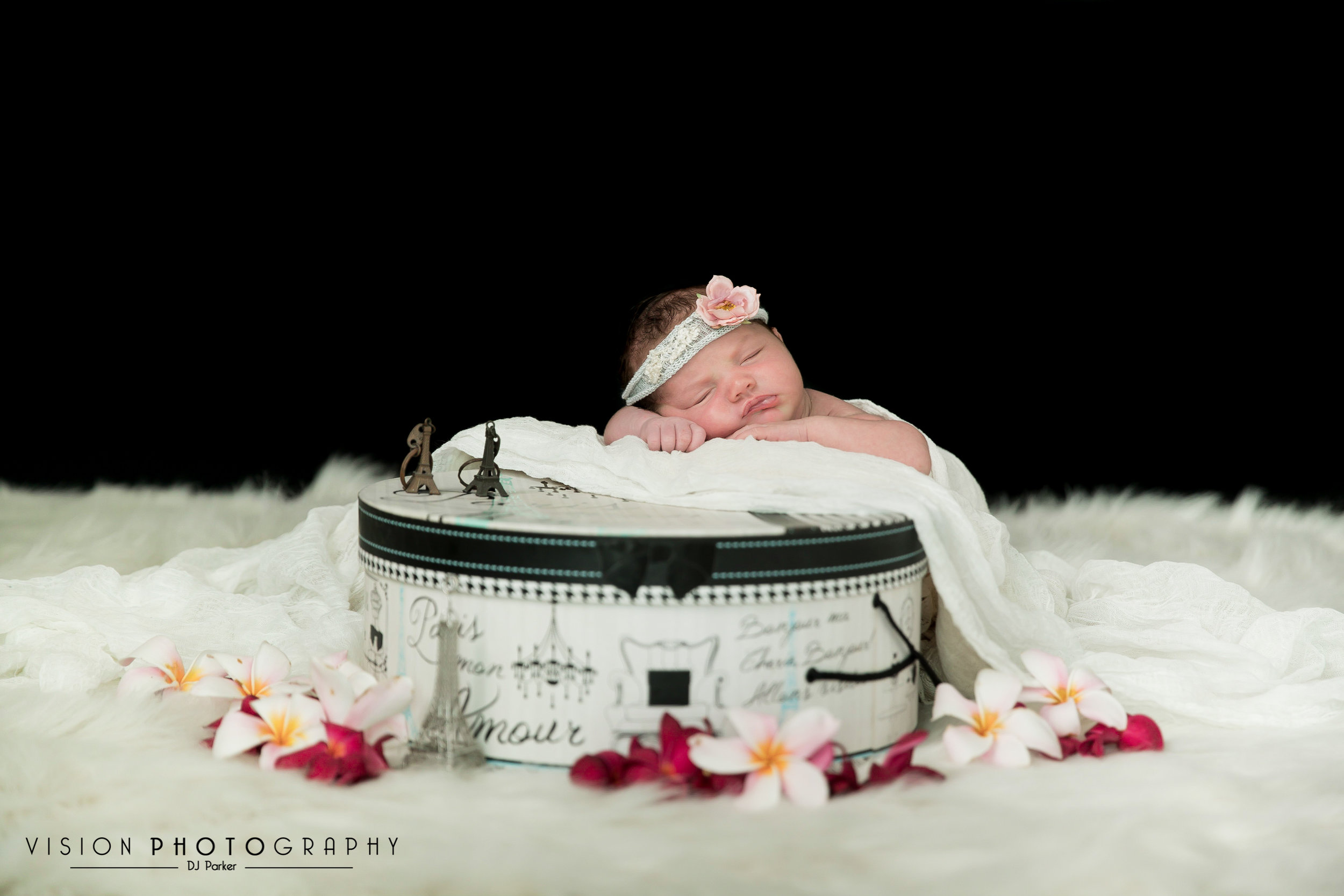 Newborn studio photography prop