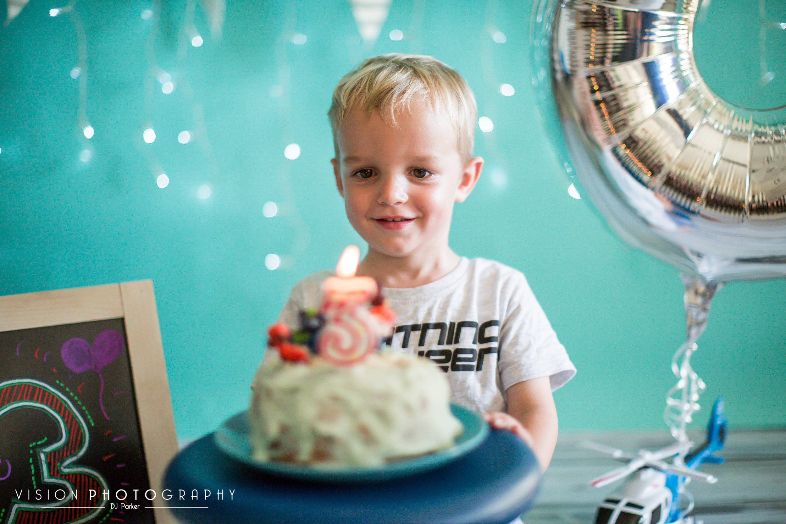 Cake smash home visit