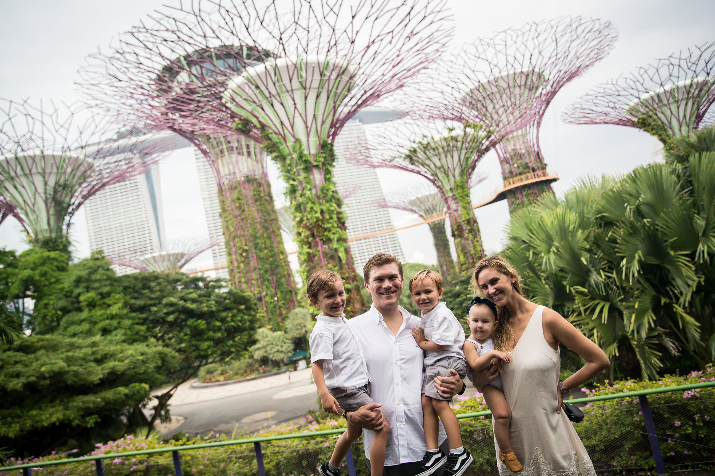 Family Shoot Gardens By The Bay Singapore Vision Photography