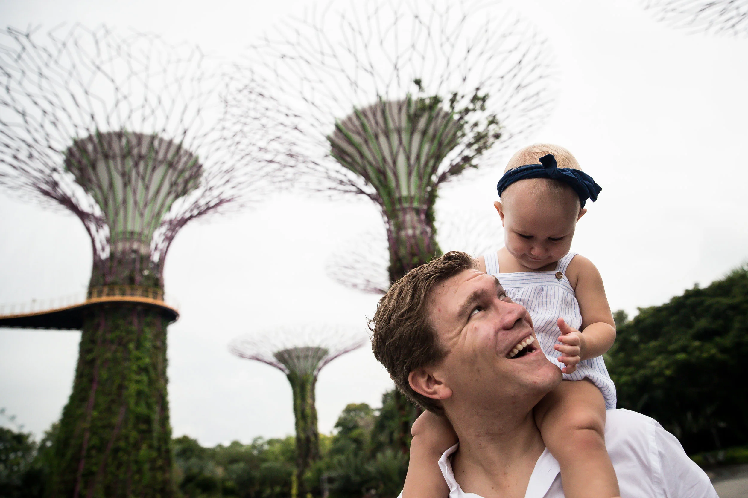 Family Photographer Super Trees GBTB Singapore Vision Photography