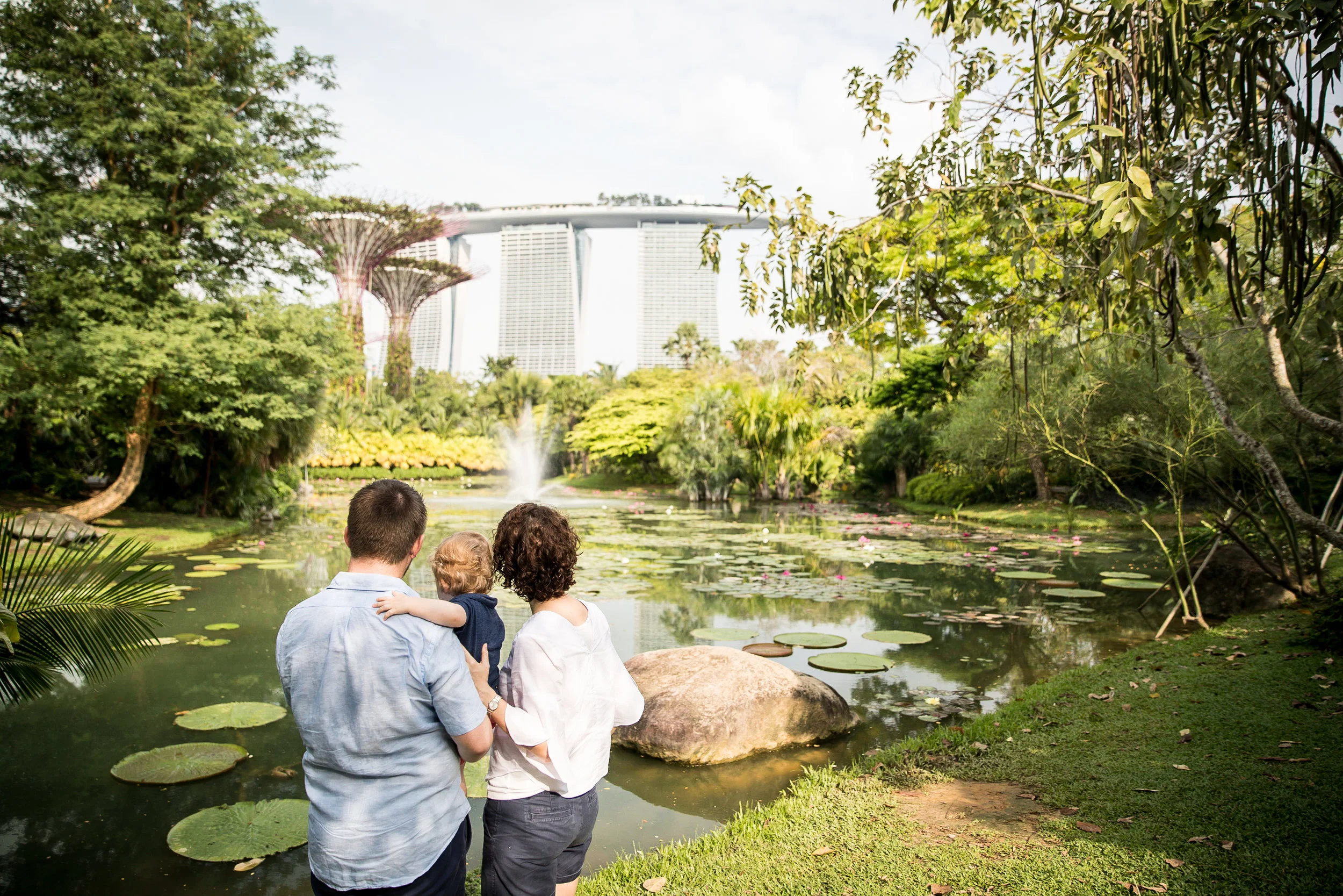 Family Shoot Gardens By The Bay Singapore Vision Photography