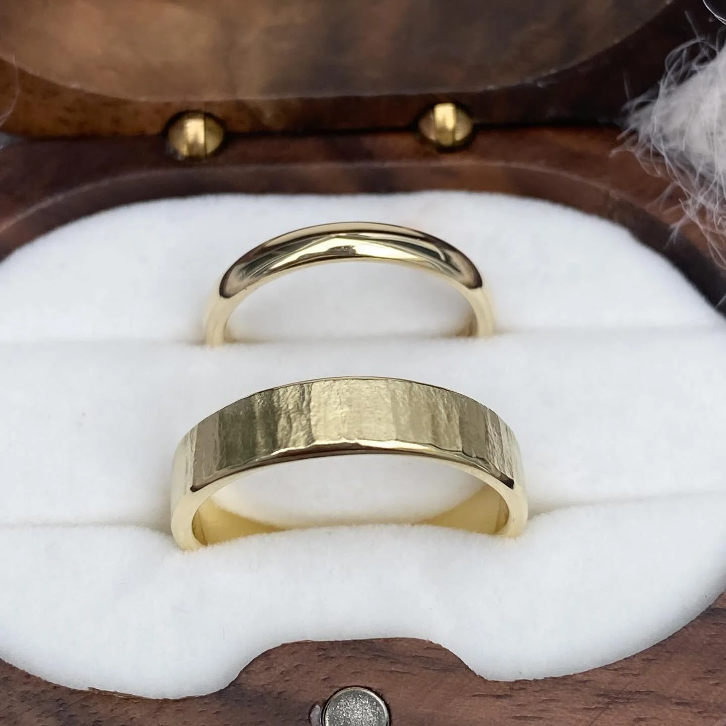 It&rsquo;s wedding ring season &hellip; the busier I get in the workshop, the quieter I become on social media! Here are some lovely wedding rings remodelled from family gold. There was enough gold for other family members too for when their time com
