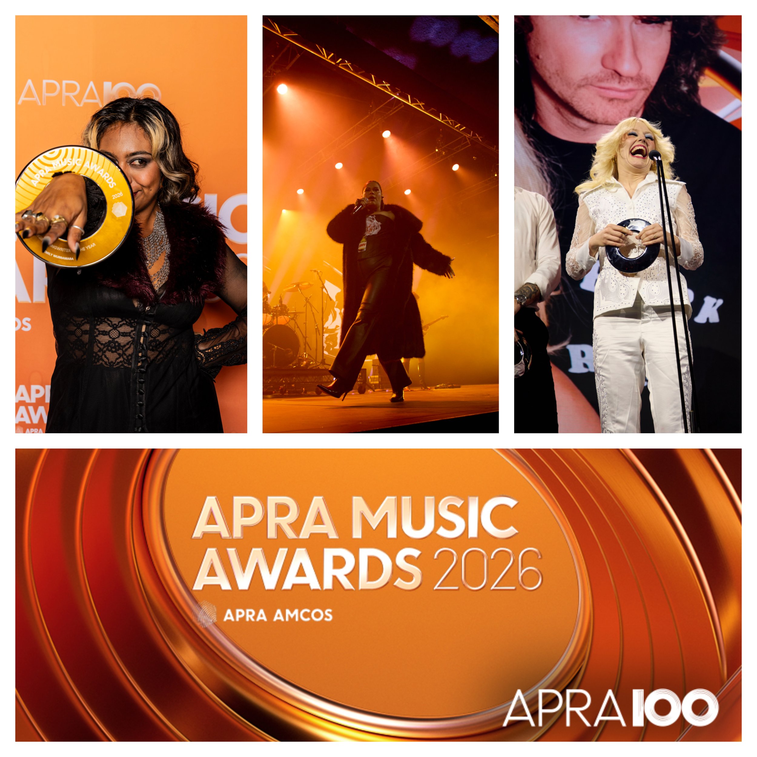 Emily Wurramara, Sia and Amyl &amp; The Sniffers amongst winners at the 2026 APRA Music Awards