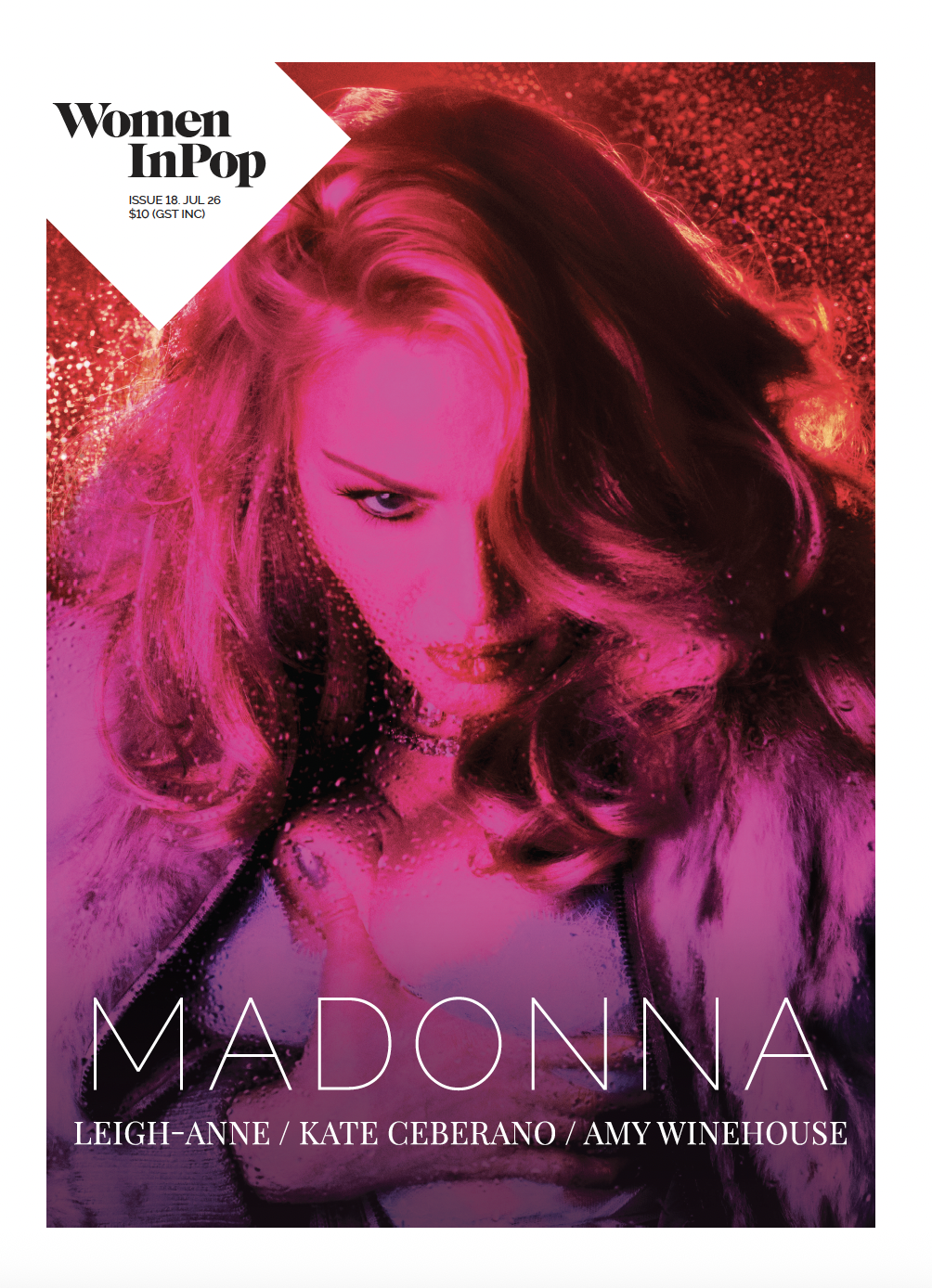 Pre-order Issue 18 of Women In Pop magazine now, featuring Madonna on the cover