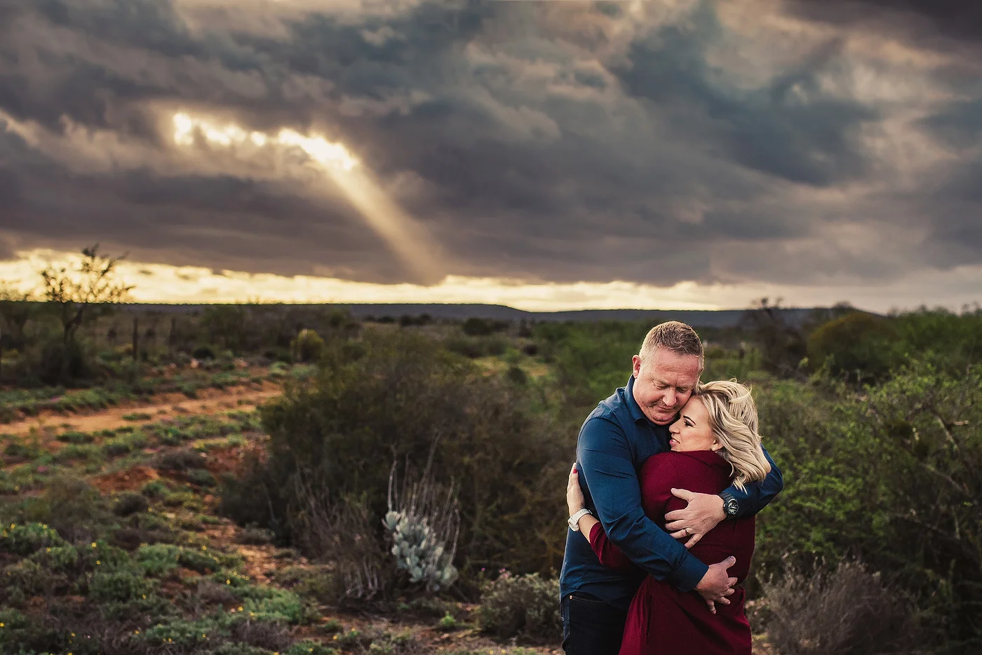 Oudtshoorn Engagement Portraits - Riaan & Natasha