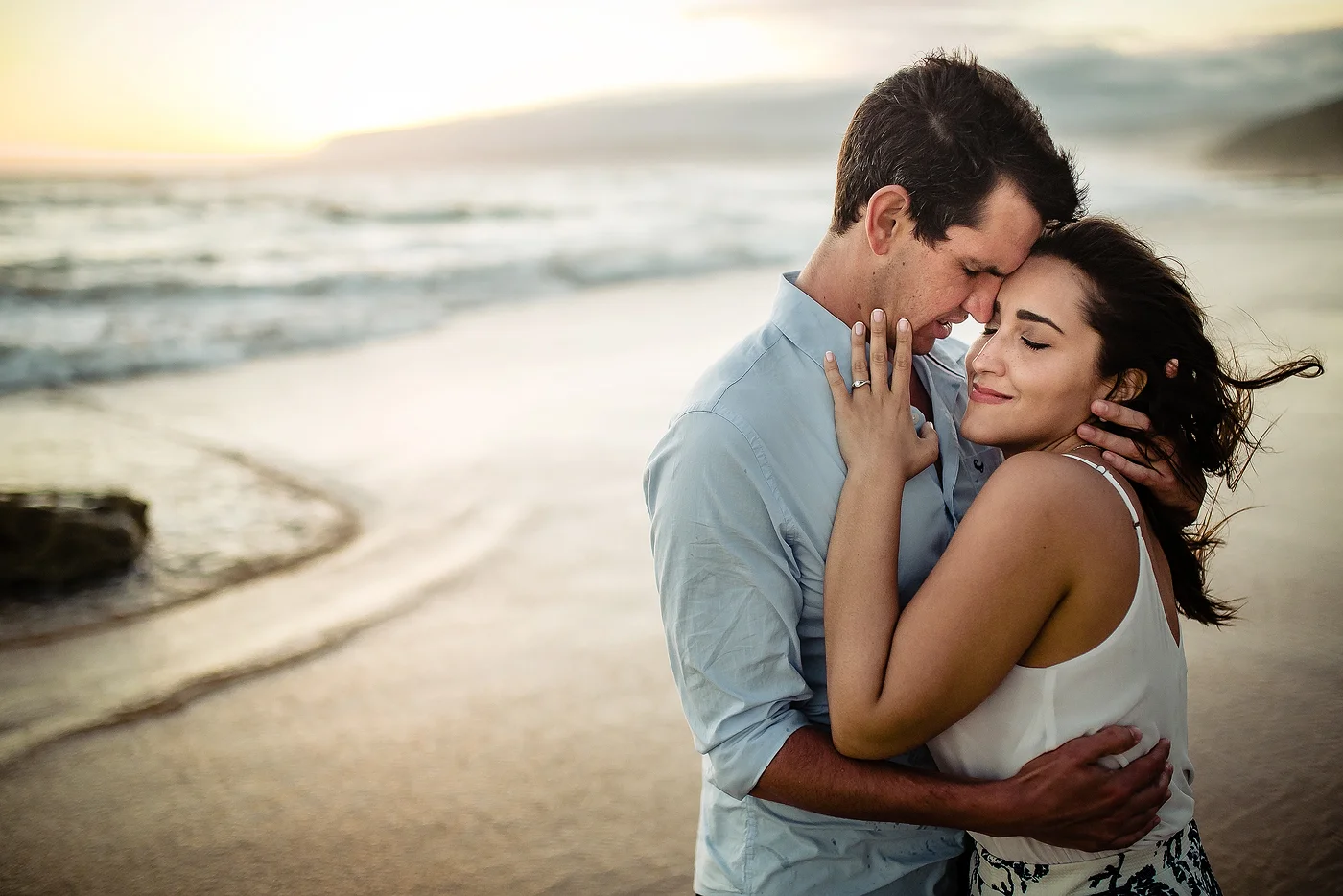 Garden Route Beach Engagement Shoot - Andries & Amira