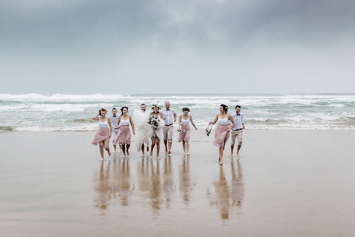 Rainy Beach Wedding - Uwes &amp; Cindy