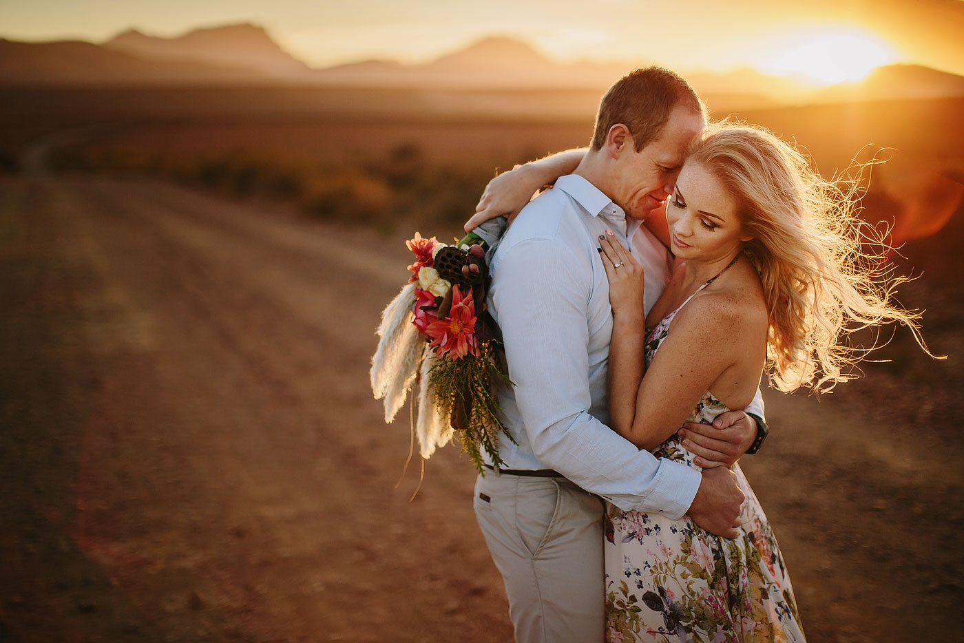 Intimate Karoo Engagement Photo’s