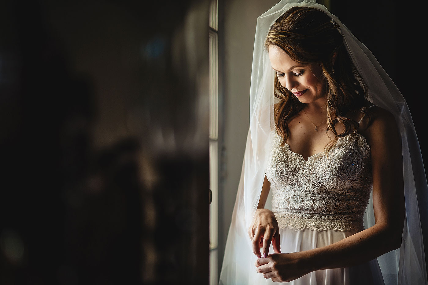 Classic Window-lit Bride