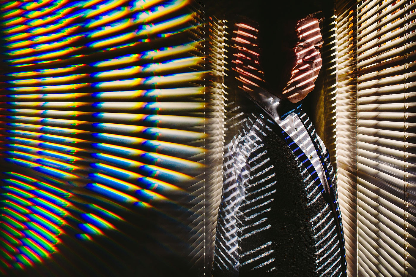 Unique and Creative Wedding Portrait