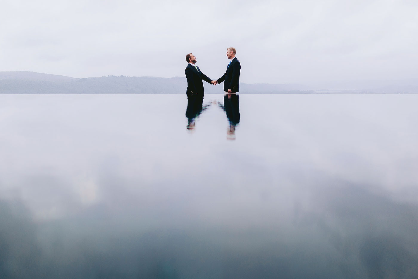 Gay Wedding Creative Photo