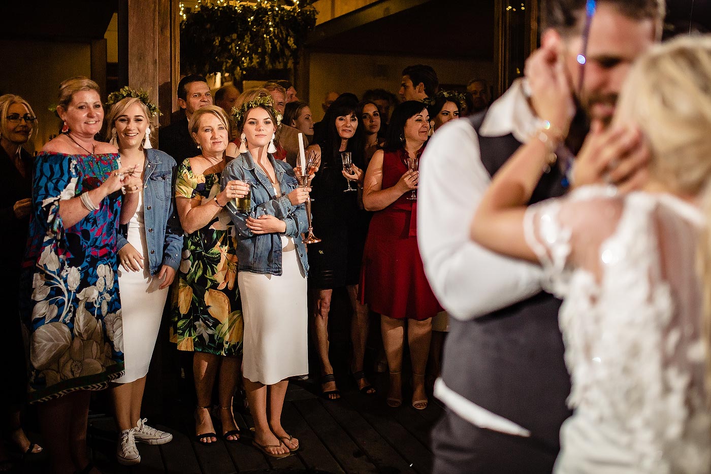 Documentary First Dance wedding photography.
