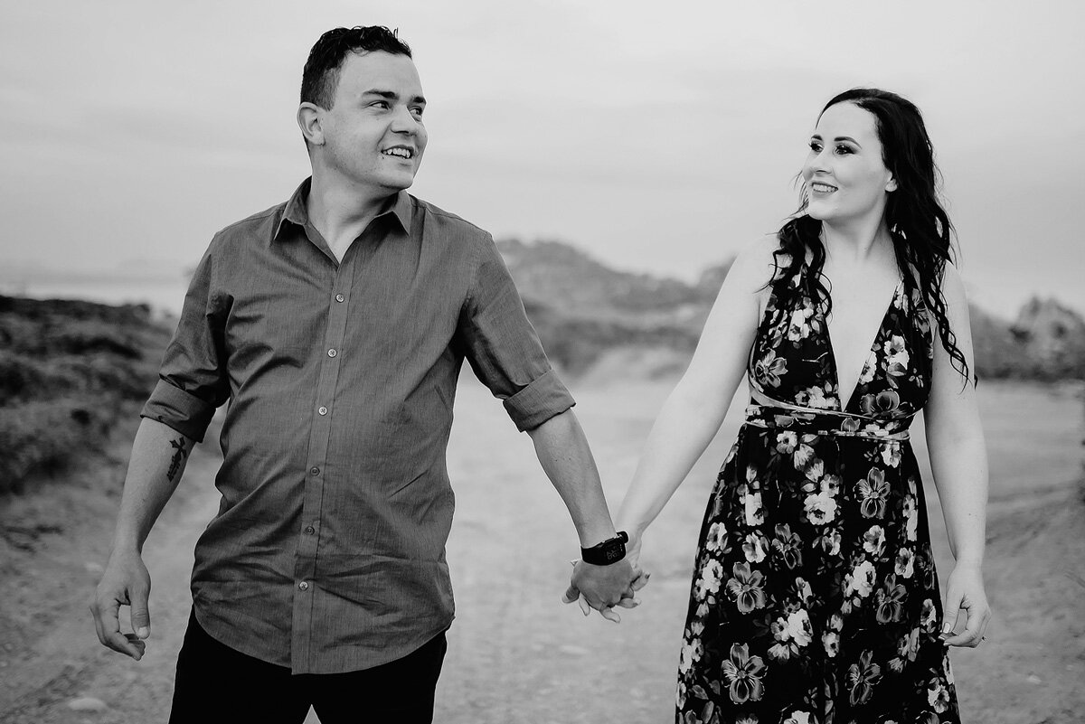 Moment photography couple portraits in black and white