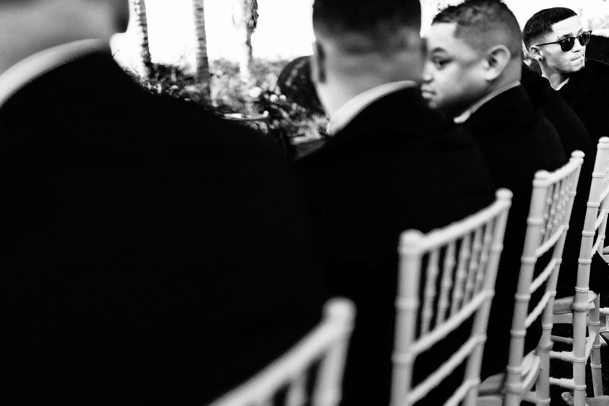 Groomsmen wedding moment at Northern Cape Wedding.