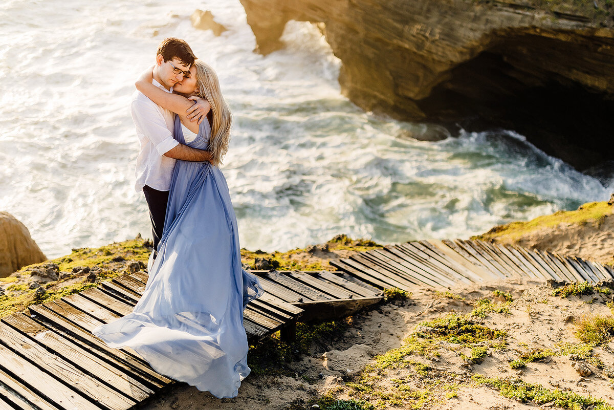 Destination Engagement Portraits in the Garden Route of South Africa.