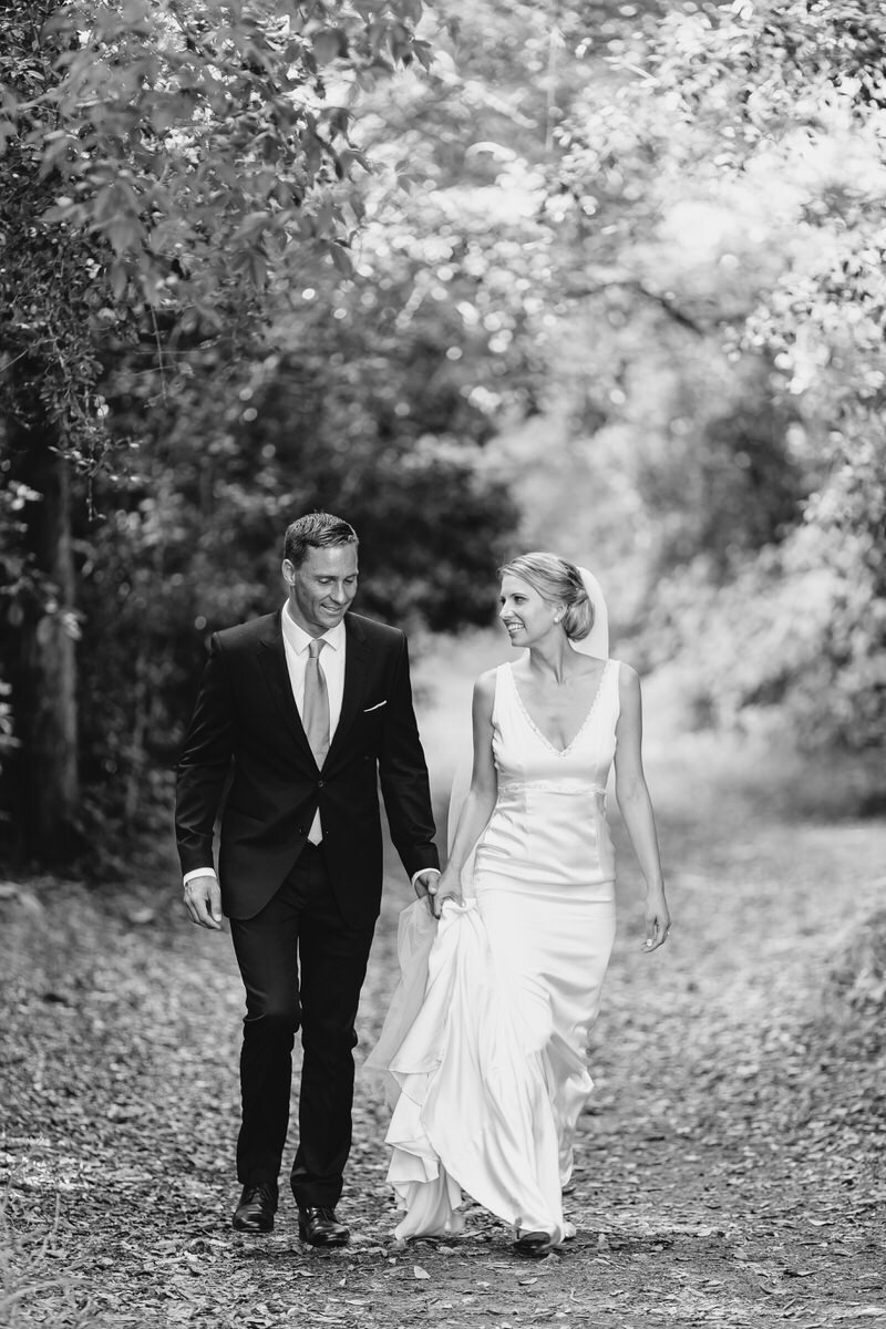 Classic and Elegant Wedding Portrait Photographer in the Garden Route Forest.