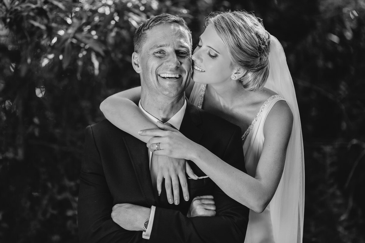 Classic and Elegant Wedding Portrait Photographer in the Garden Route Forest.