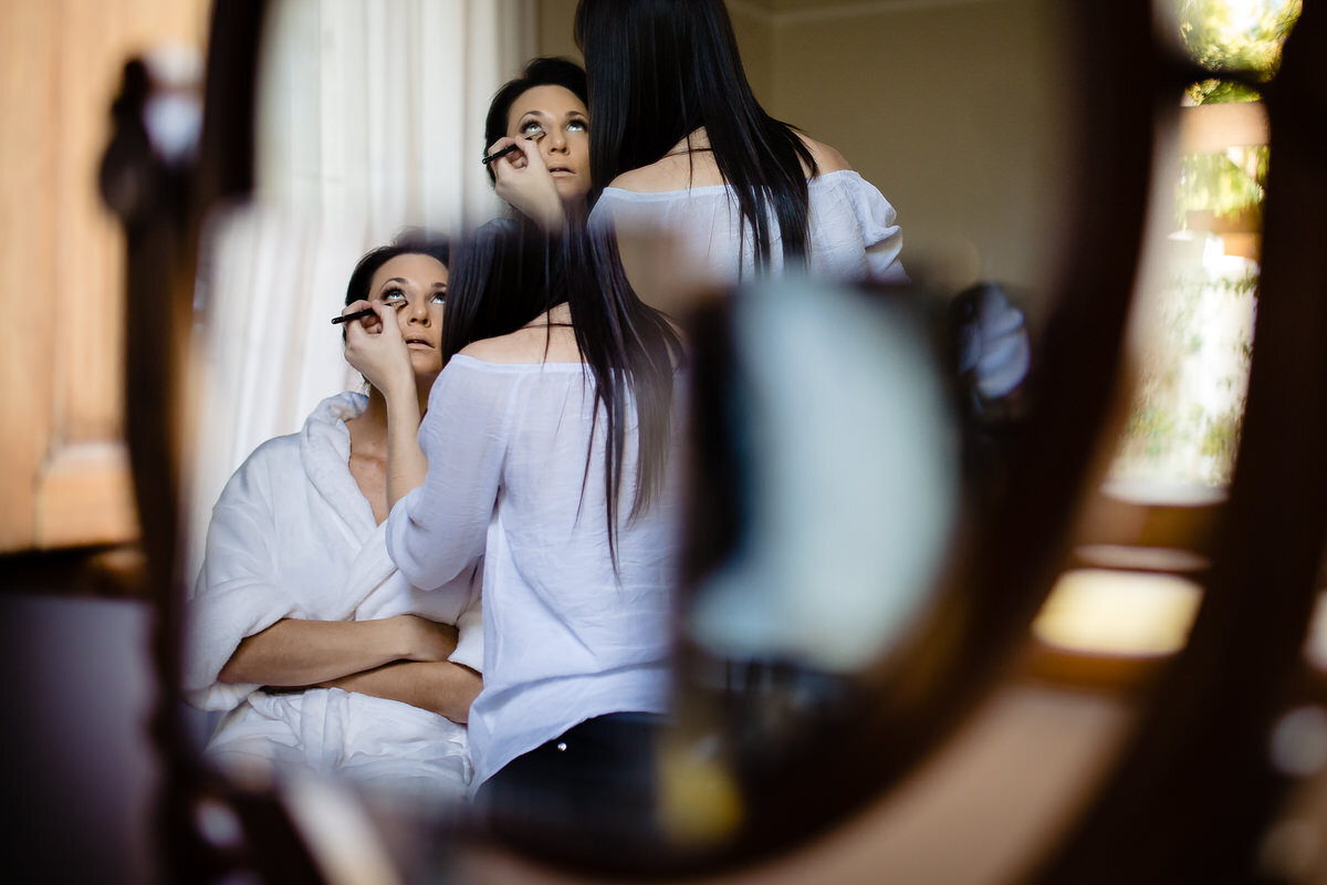 Bridal Make-up Portraits in George, the heart of the Garden Route.