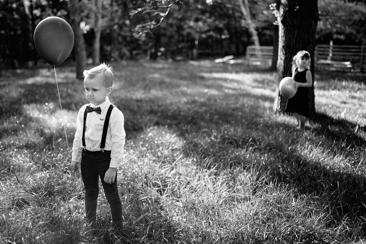Kids Moment at wedding in the Overberg of South Africa.