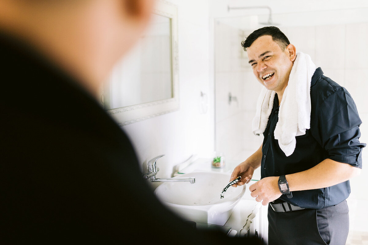 Groom Wedding Preparation