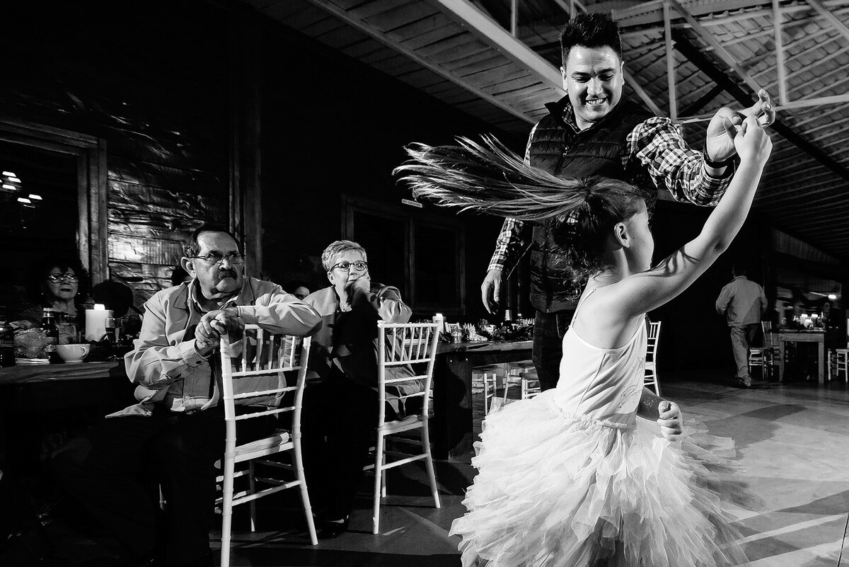 Father and daughter dance