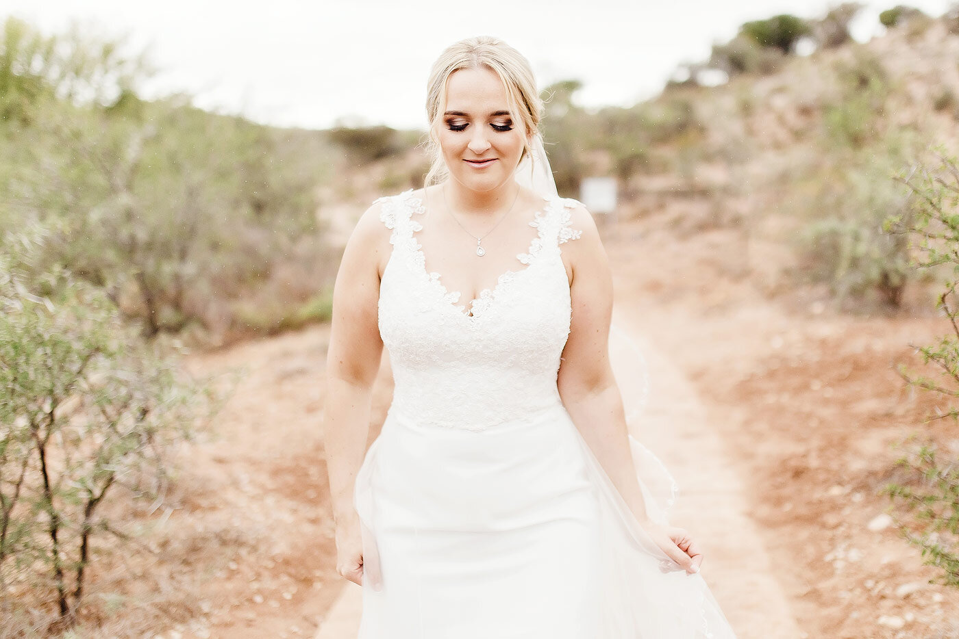 Bridal Portraits in the Karoo.