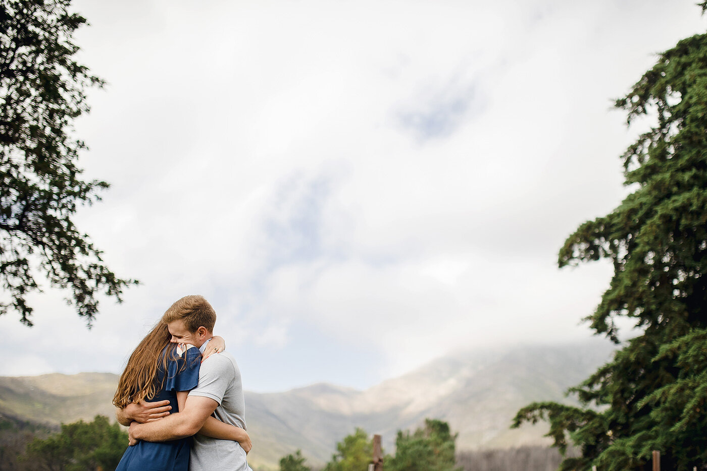 Real Life Engagement in a vineyard in the Garden Route.