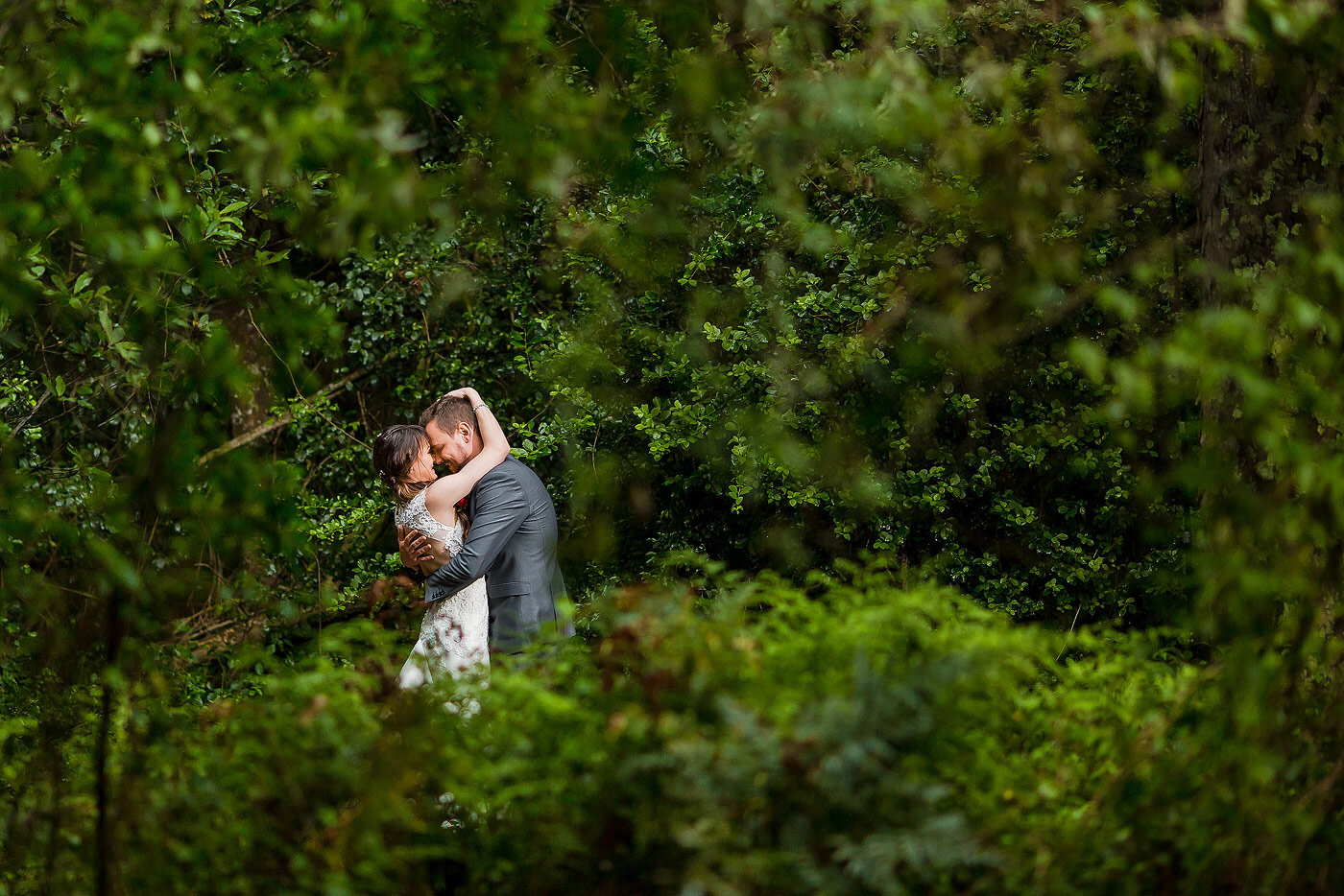 Wedding Photos in a Garden Route Forest
