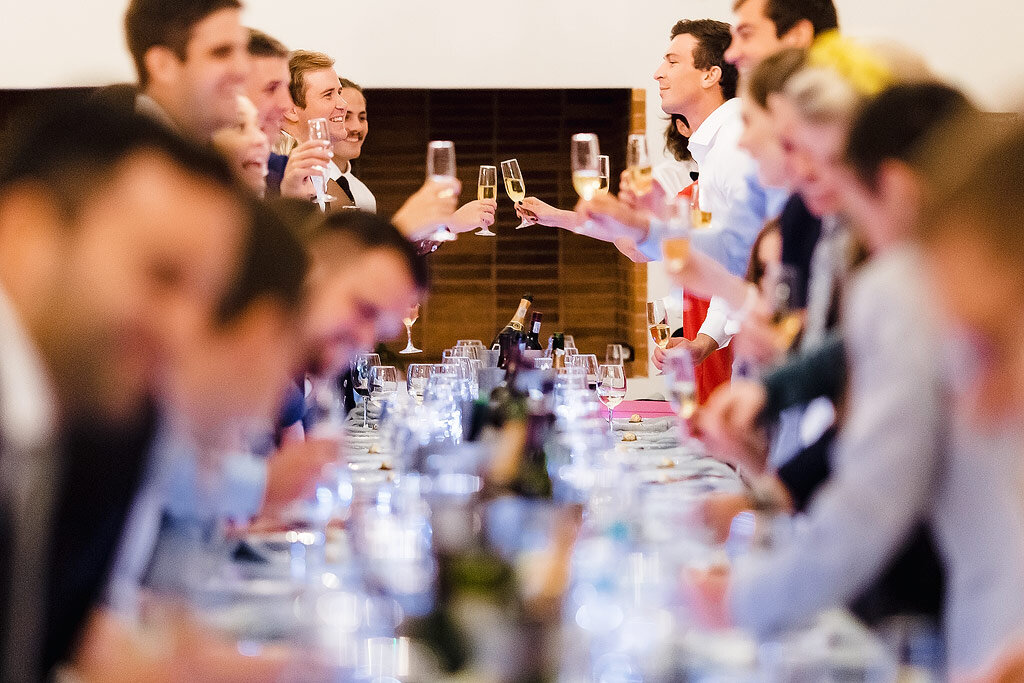 Wedding Toasts during speeches