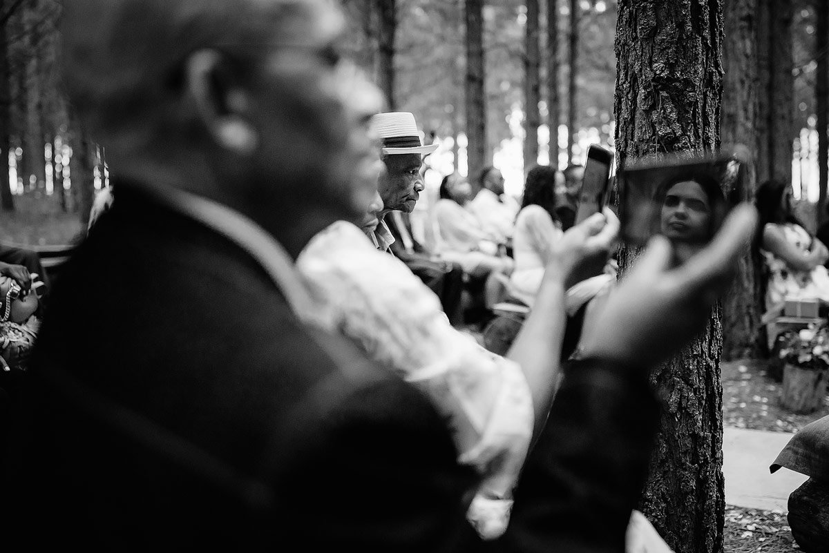 Outdoor Wedding Ceremony in a forest in Mpumalanga