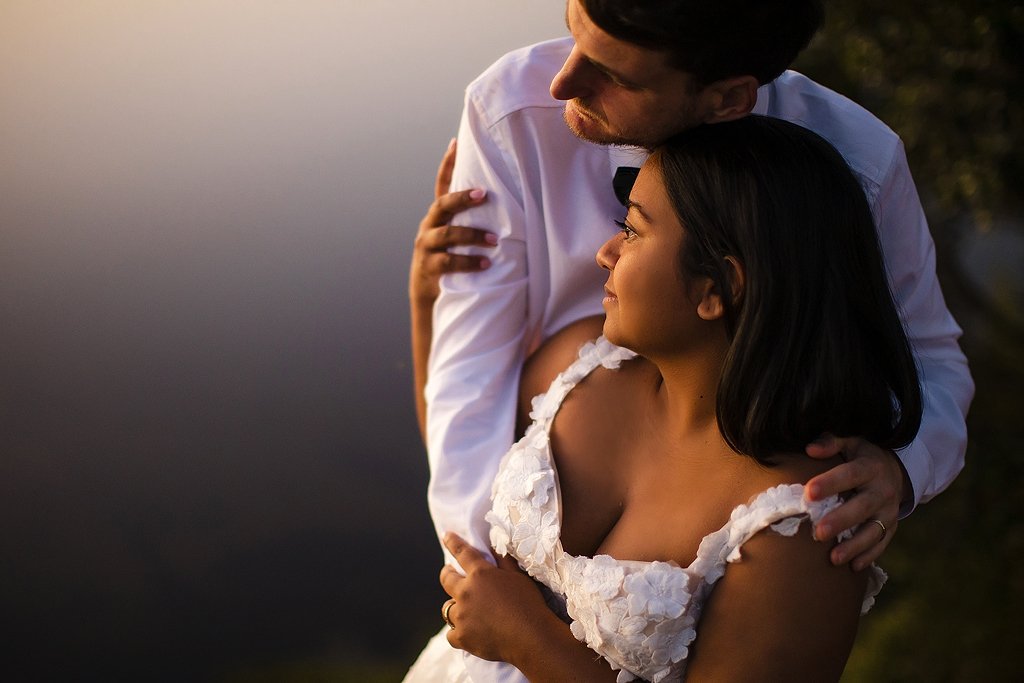 Intimate Wedding with majestic views – Max and Talia