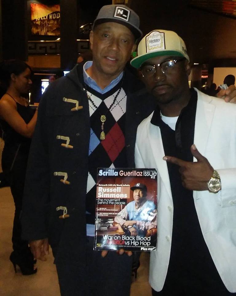 Hip-Hop mogul Russel Simmons and SG Magazine CEO Daze