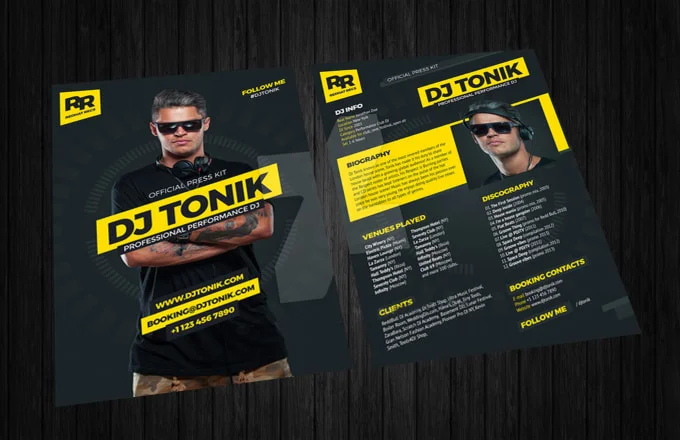 ELECTONIC PRESS KIT (EPK)