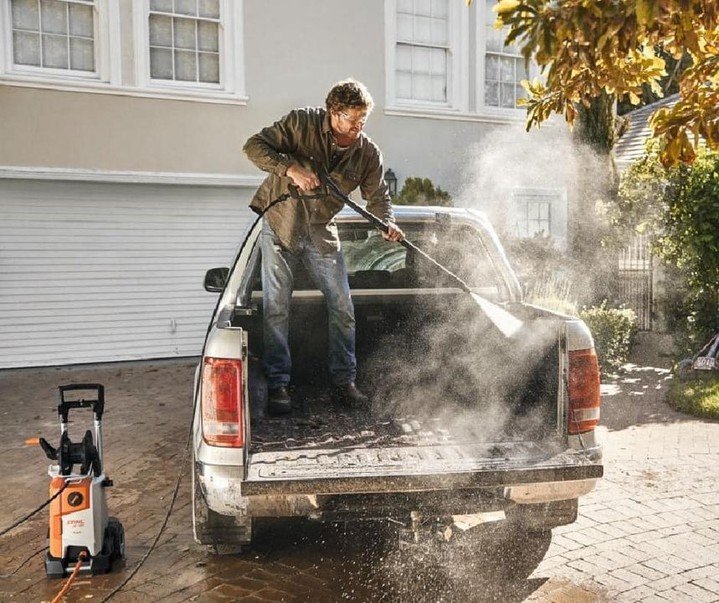 The RE 130 PLUS is a powerful pressure washer that can be used on a variety of tough cleaning jobs around the home and garden. 
Shop now at Burk's Falls Home Building Centre