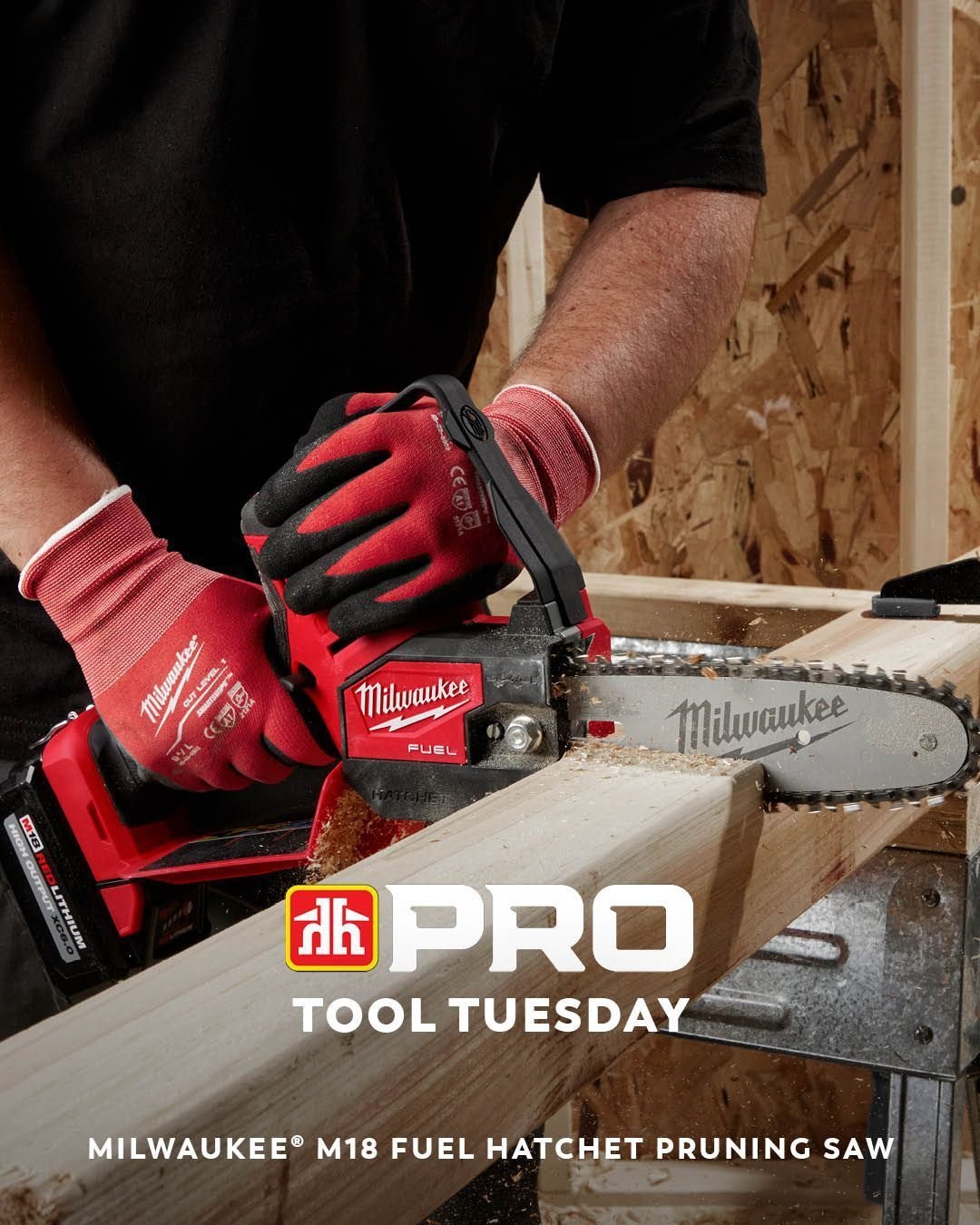 Milwaukee&reg; has done it again! The Milwaukee&reg; M18&trade; FUEL&trade; HATCHET&trade; 8&quot; Pruning Saw is compact and rugged, designed for professional arborists or power utility linemen. 🌲👷

&quot;The saw includes Milwaukee's&reg; POWERSTA