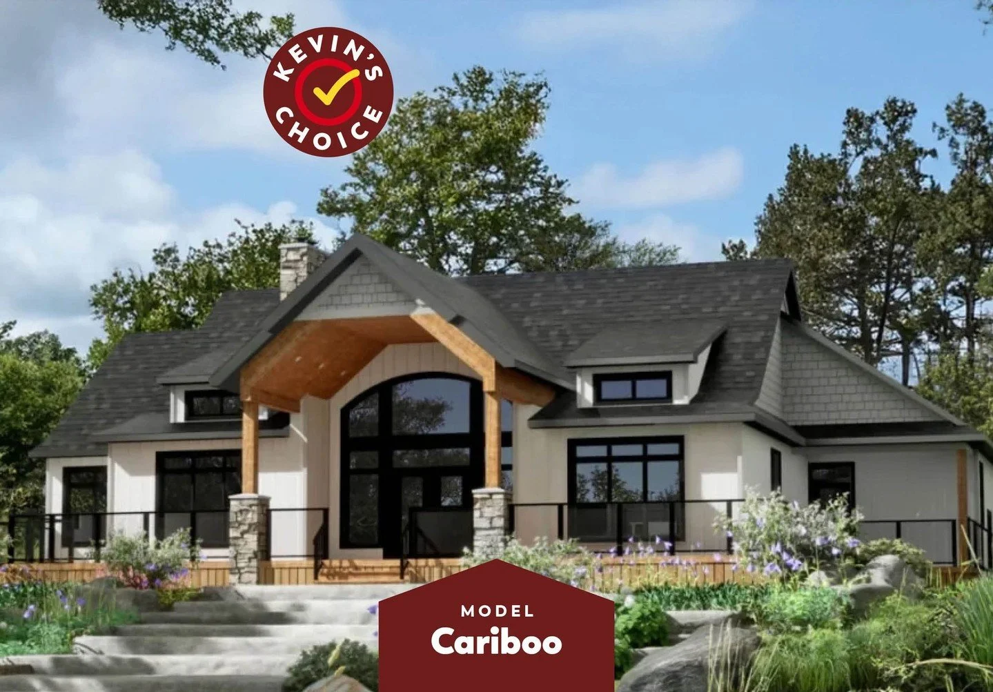 Introducing the Cariboo SC, a Beaver Homes &amp; Cottages model handpicked by our in-house expert, Kevin DiGiacomo, for our series, Kevin's Choice. 🏡

👷&zwj;♂️ Here's what Kevin had to say about the Cariboo SC: &ldquo;The Cariboo is a great layout 
