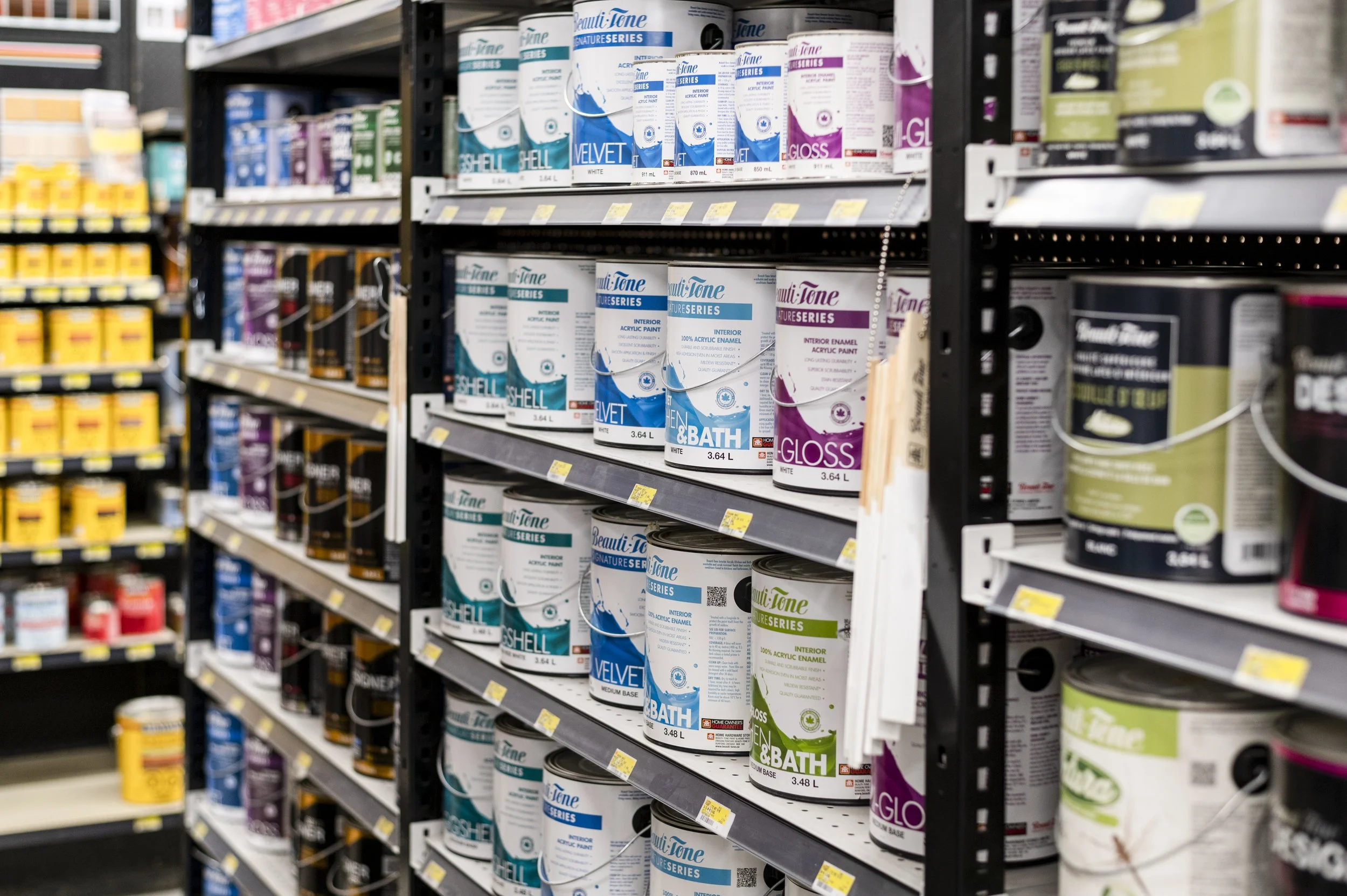Our Paint Department — Burk's Falls Home Building Centre