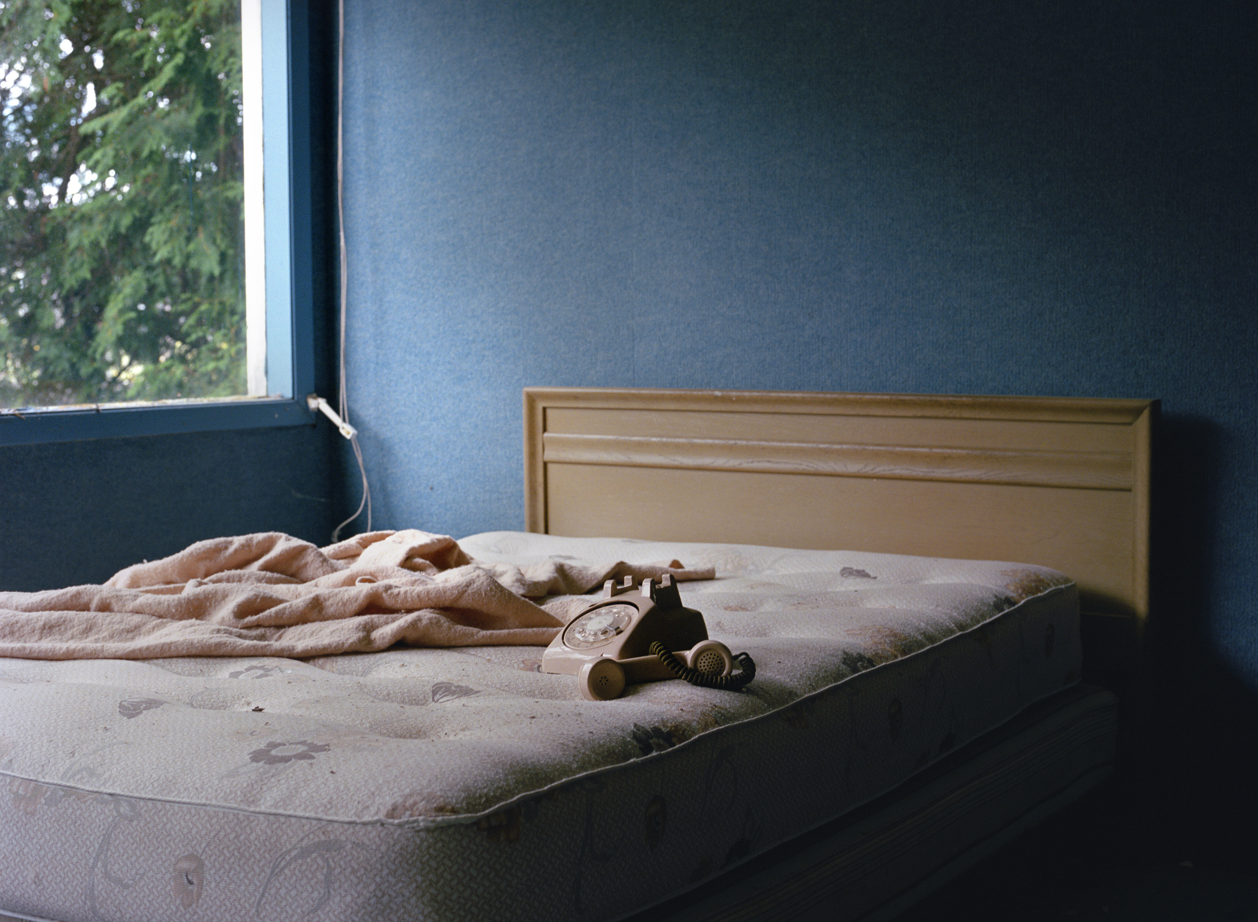 Guest Room, Tamarack Lodge, Greenfield Park, NY, Chromogenic Print