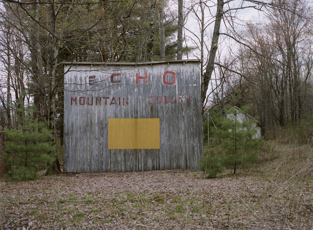 Handball Court, Echo Mountain Bungalow Colony, Monticello, NY, Chromogenic Print