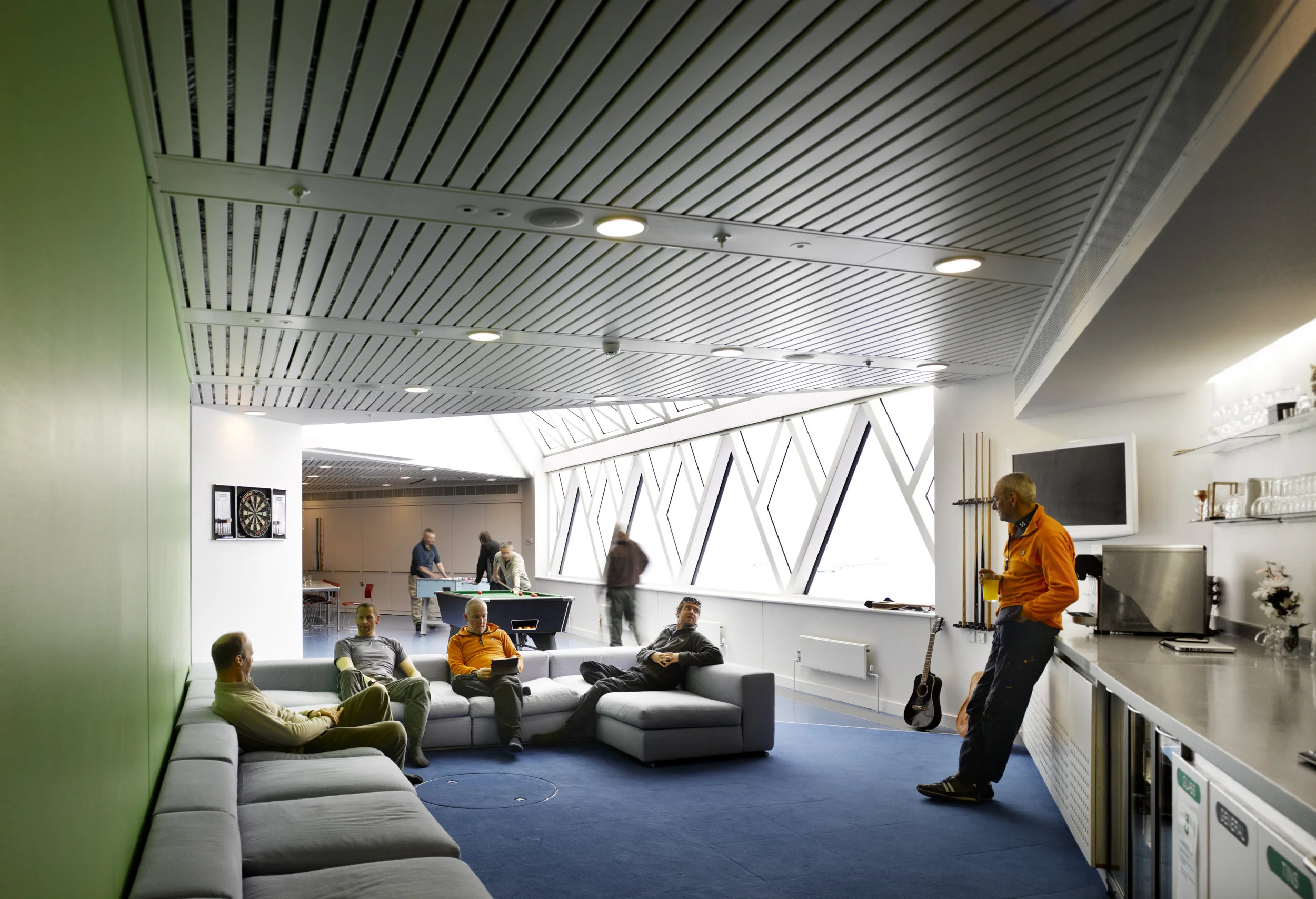 Photo credit: Interior of The Halley VI Polar Research Station by James Morris