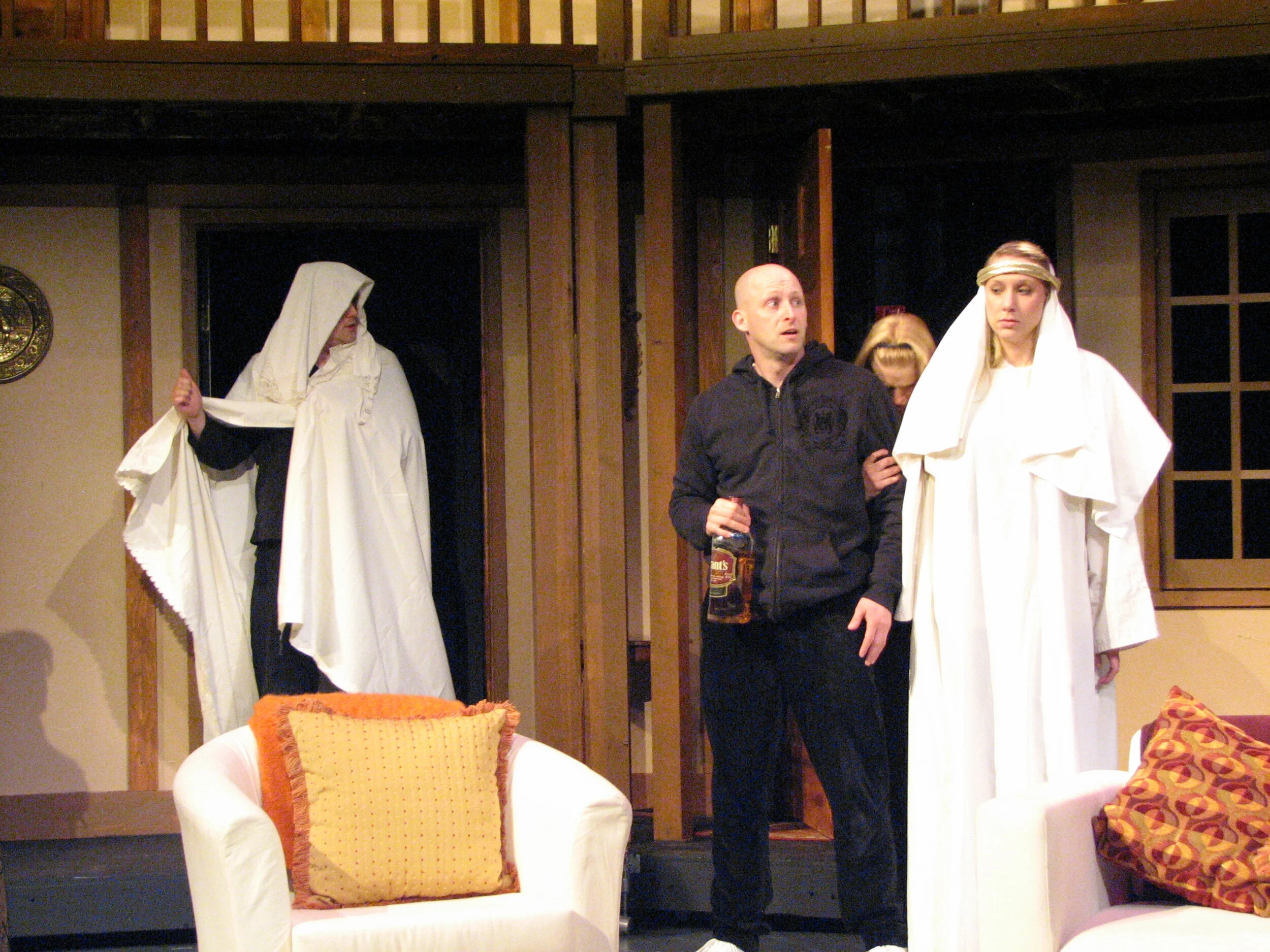 Too many sheikhs. And Lloyd as the Burglar