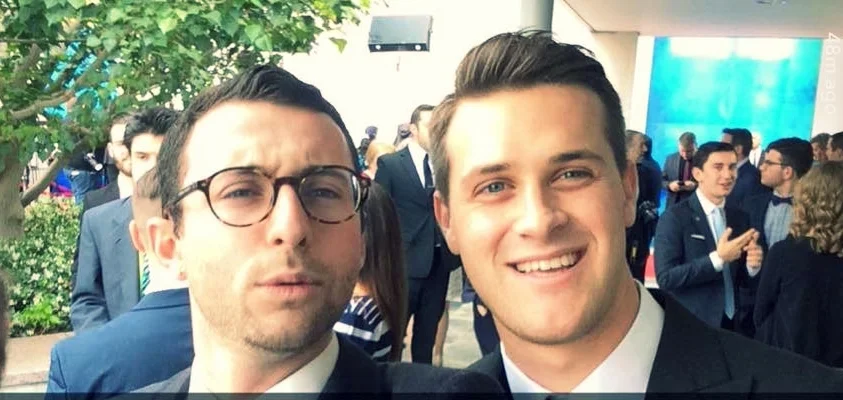From Left: Casey Stolberg (Award Winning DP), Colin Laviola (Founder/CEO) at the 2016 College Emmy Awards in Los Angeles, CA